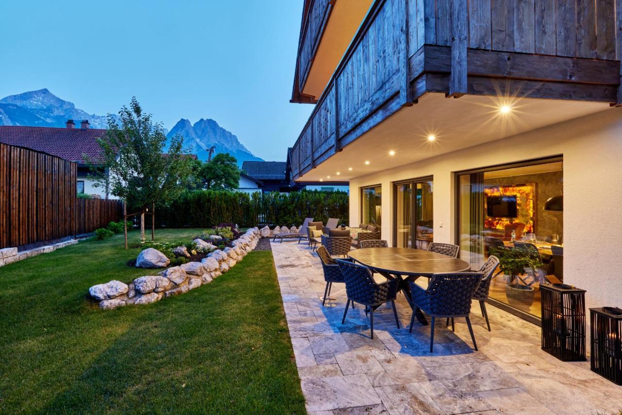 Private Spa&Garden Alpi Garmisch-Partenkirchen Buitenkant foto